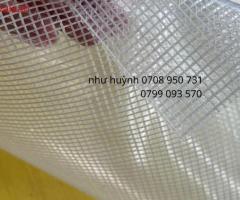Bán màng nhựa pvc kẹp lưới nhỏ sợi polyester - 2