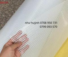 Bán màng nhựa pvc kẹp lưới nhỏ sợi polyester - 3