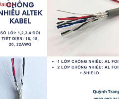 Cáp tín hiệu vặn xoắn AWG chuyên dùng cho công nghiệp