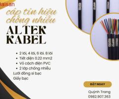 Cáp tín hiệu lõi đồng 0.22mm, chống nhiễu Altek - 3