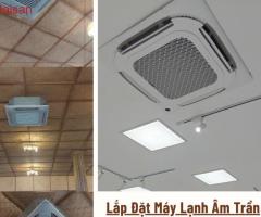 Lắp Đặt Máy Lạnh Âm Trần LG Cho Nhà Hàng BBQ, Quán Ăn Tại TPHCM