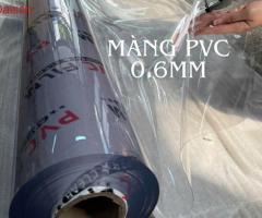 Màng pvc dẻo 0.6mm - khổ 1m4 - cuộn 30m