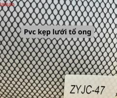 pvc kẹp lưới sợi polyester - pvc lưới lục giác màu đen - 2