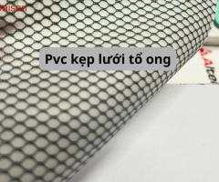 pvc kẹp lưới sợi polyester - pvc lưới lục giác màu đen - 3