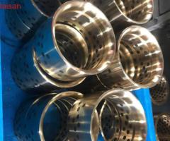 Tấm Bạc trượt  tự bôi trơn, bạc đồng lỗ Graphite, bạc Graphite