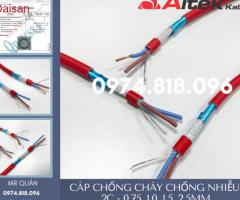 Cáp chống cháy chống nhiễu FR 2x1.5