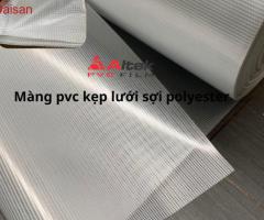 Lưới pvc chống nắng sợi Polyester - bạt lưới che nắng mưa - 3