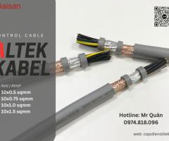 Cáp điều khiển 10 lõi Altek Kabel