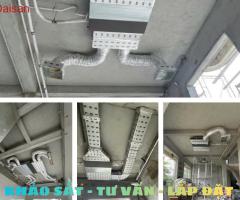 Lắp Đặt Máy Lạnh Giấu Trần Nối Ống Gió Tại HCM Uy Tín
