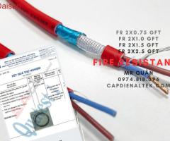 Altek Kabel: Cáp chống cháy, chống nhiễu 2 lõi - 4