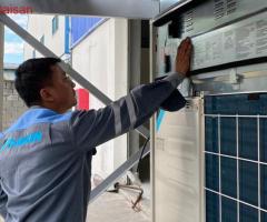 thi công trọn gói máy lạnh âm trần ống gió Packaged