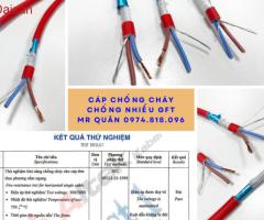 Cáp chống cháy chống nhiễu 2x0.75 FR2075GFT