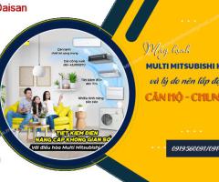Máy lạnh MULTI MITSUBISHI HEAVY là lựa chọn hoàn hảo cho những Căn Biệt Thự
