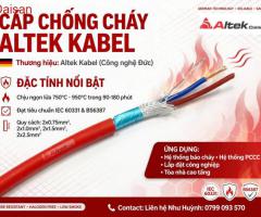 báo giá cáp chống cháy chống nhiễu 2 x 1.5 - IEC 60331 & BS6387 - 2
