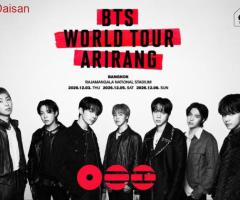 Trọn bộ kinh nghiệm đi Concert BTS Thái Lan 2026 - 2