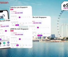 Du lịch Singapore 5 ngày cần mua eSIM bao nhiêu GB?