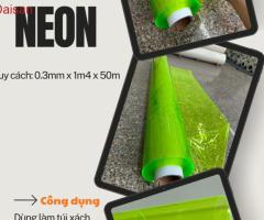 Siêu phẩm bùng nổ thị trường - màng pvc xanh Neon thời thượng