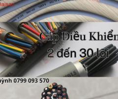 Kho hàng phân phối cáp điều khiển - cáp chống nhiễu 2 đến 30 lõi