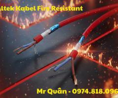 Cáp Chống Cháy Chống Nhiễu 2x1.0 Altek Kabel