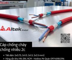 Cáp Chống Cháy Chống Nhiễu 2x1.0 Altek Kabel - 2