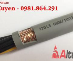 Dây cáp điện 6 lõi, 6x1.5mm2 đồng mềm giá tốt Altek kabel