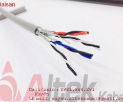 Cáp tín hiệu chống nhiễu 2Pair 22AWG giá tốt, Altek Kabel