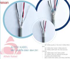 Cáp tín hiệu chống nhiễu 2Pair 22AWG giá tốt, Altek Kabel - 3