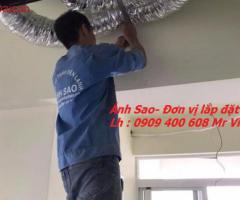 Đi Âm Đường Ống Chờ Máy Lạnh Đúng Kỹ Thuật, An Toàn, Thẩm Mỹ Gọi Điện Lạnh Ánh Sao – 0909 588 116 - 2