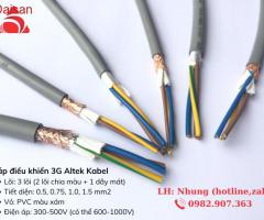 Cáp điều khiển 3G CT-500/SH-500 Altek Kabel