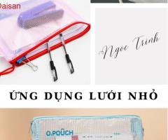 Nhựa pvc lưới Nhỏ nhiều màu, làm lưới công trình, may balo túi xách, phụ kiện - 2
