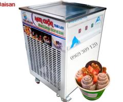 Máy Làm Kem Cuộn Thái Lan Chính Hãng