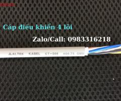 Cáp điều khiển 4 lõi có lưới chống nhiễu Altek Kabel Tại Hà Nội - 3