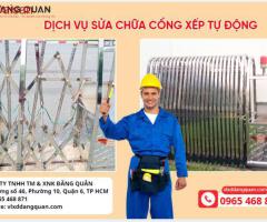 Dịch vụ sửa chữa cổng xếp inox tại Bình Dương 0965 468 871