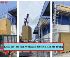 Máy lạnh tủ đứng Packaged lắp ở không gian rộng - lượng gió thổi lớn