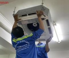 Thi Công Hệ Thống Máy Lạnh Giấu Trần Nối Ống Gió Chuyên Nghiệp - 2