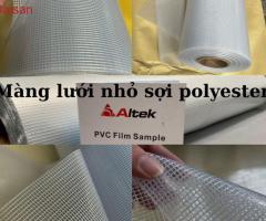 màng nhựa pvc lưới polyester tại bắc ninh