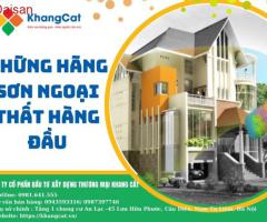 Những hãng sơn ngoại thất hàng đầu tại Hà Nội