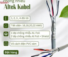 Cáp tín hiệu vặn xoắn chống nhiễu AWG - Altek Kabel - 2