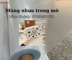 nhựa pvc dẻo mềm trong mờ tại hà nội