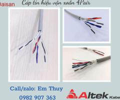 Cáp tín hiệu vặn xoắn 4P22AWG chống nhiễu - 2