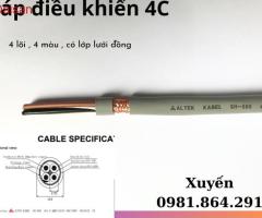 Cáp điều khiển SH-500 4x0.5mm2 Altek Kabel đồng mềm