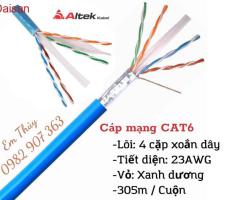 Cáp mạng cat5, cat6 UTP Altek Kabel 305m/cuộn - 2