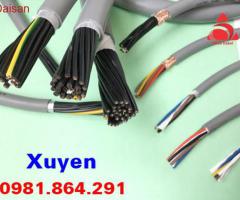 Cáp điều khiển truyền tín hiệu 6x1.0mm2 lõi đồng, giá tốt