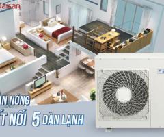 Điều hòa Multi 1 dàn nóng kết nối 3 dàn lạnh giá bao nhiêu