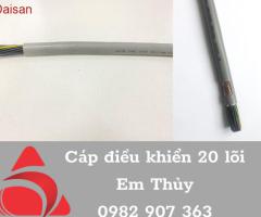 Cáp 20 lõi chống nhiễu vỏ PVC xám - 3