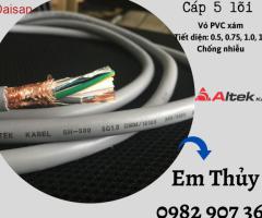 Cáp điều khiển 5 lõi sợi mềm tiêu chuẩn Đức - 3