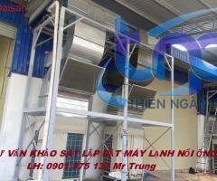 Hướng dẫn Thi công dàn lạnh giấu trần nối ống gió đúng cách