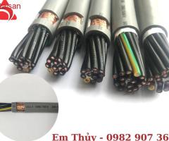 Cáp điều khiển rvv,rvvp 10C , 10x0.5mm2 lõi đồng, giá tốt