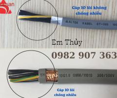 Cáp điều khiển rvv,rvvp 10C , 10x0.5mm2 lõi đồng, giá tốt - 2