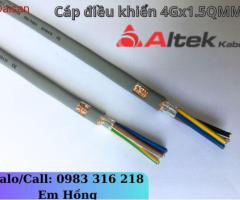 Cáp điều khiển 4Gx1.5QMM Altekkabel có lưới chống nhiễu - 2